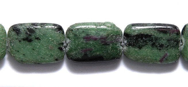 55ST467: Ruby Zoisite Rectangle 13x18mm