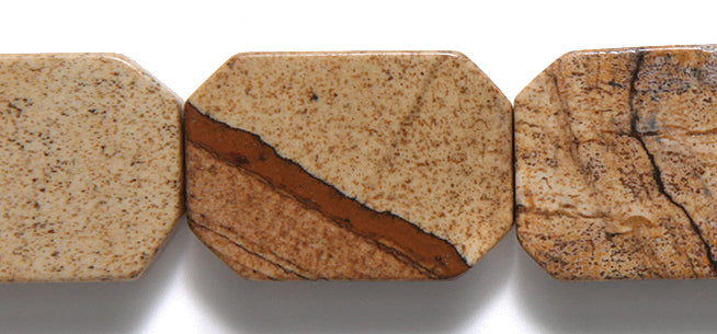 ST5605-485: Picture Jasper Rectangle 18x26mm STR