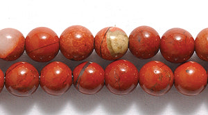 4ST445-B: Red Jasper Round 4mm