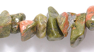 99ST448: Unakite Chips 5-8mm