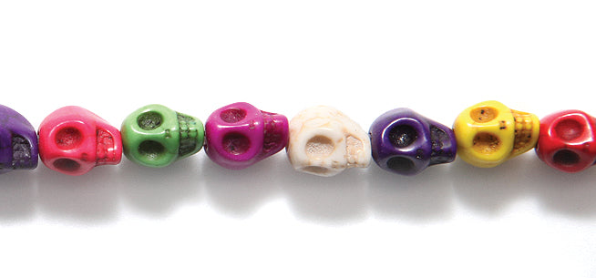 4ST50-MX: Magnesite Skull Mix 7x8mm