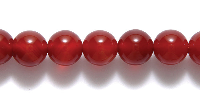 10ST428: Carnelian Agate Round 10mm