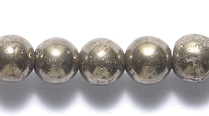 6ST649: Pyrite Round 6mm