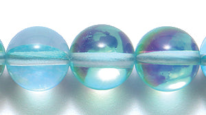 8CD562: Aqua Mystic Aura Quartz 8mm