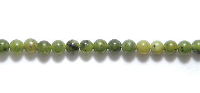 4ST406-N: Nephrite Jade Round 4mm