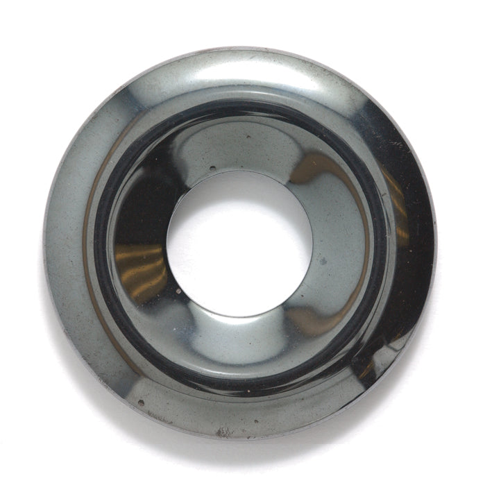 78ST403-D: Hematite Donut 50mm