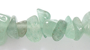 99ST449: Green Aventurine Chips 36"