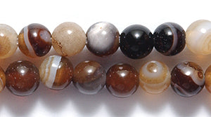 4ST464: Botswana Agate Round 4.5mm