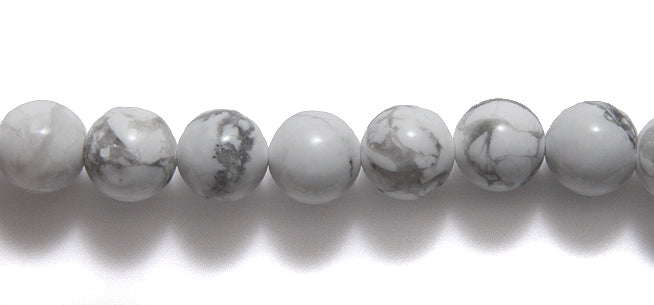 8ST405: Howlite Round 8mm