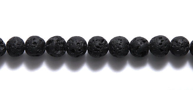 ST5701-6B: Black Lava Rock Waxed 6mm