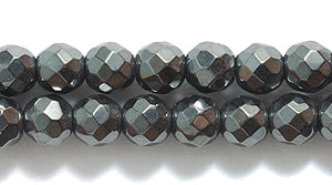 4ST403-F: Hematite FC Round 4mm