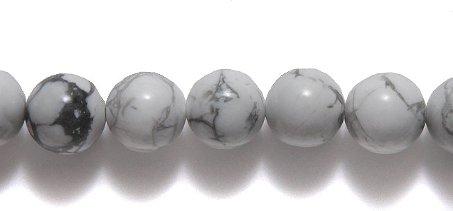 10ST405: Howlite Round 10mm