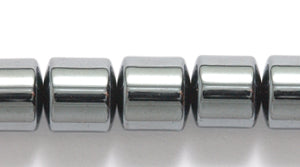 67ST403: Hematite Drum 6x6mm