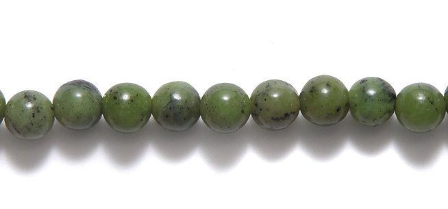 6ST406: Canadian Jade Round 6mm 15" St