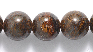 8ST469: Bronzite Round 8mm