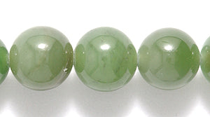 8ST406: Canadian Jade Round 8mm 15 Inch St