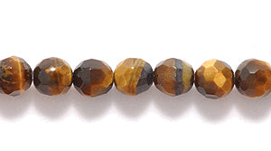 4ST400-F: Tiger Eye Round FC 4mm