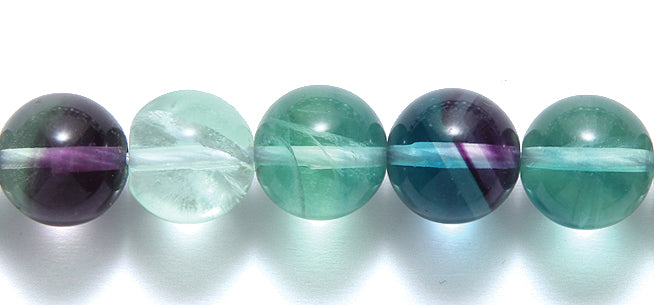 12ST431-A: Rainbow Fluorite Round 12mm