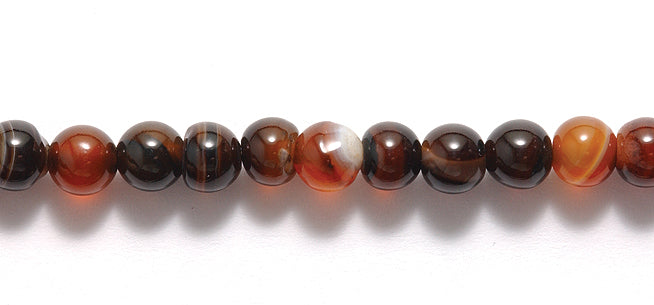 6ST603: Fantasy Agate Round 6mm