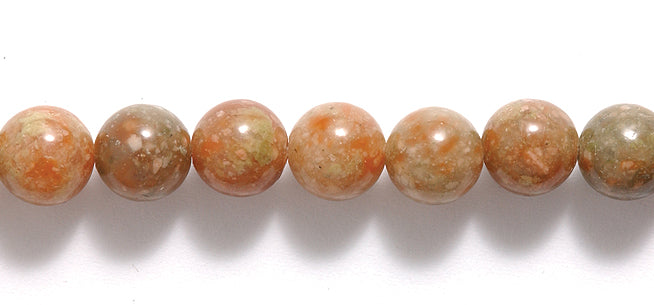 8ST538: Autumn Jasper Round 8mm