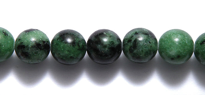 10ST467: Ruby Zoisite Round 10mm