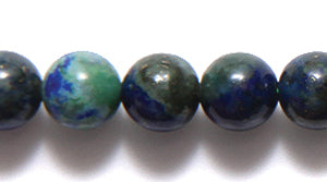 6ST404-AZ: Azurite Malachite Round 6mm