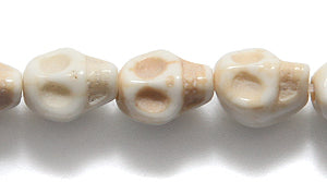 4ST50-T: Magnesite Skull Tan 6x8mm