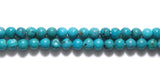 4ST413-A: Turquoise Round 4mm "A" Grade 15-16"