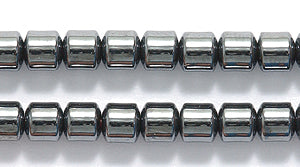 63ST403: Hematite Drum 3x3mm