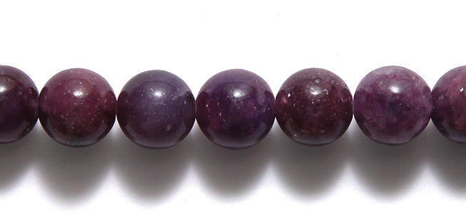 10ST543-E: Lepidolite Round 10mm Enhanced