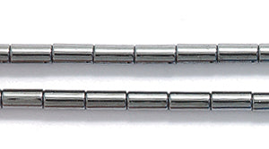 64ST403: Hematite Tube 2x4mm