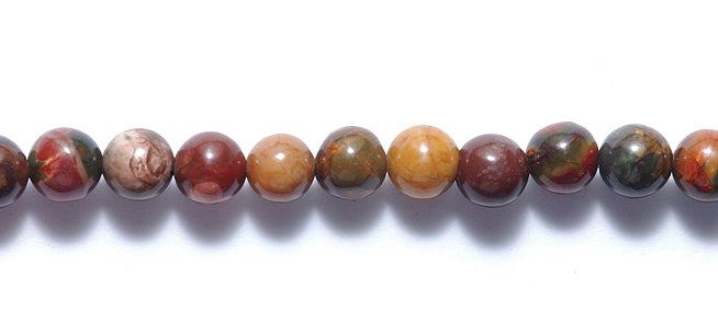 6ST451: Cherry Creek Jasper Round 6mm