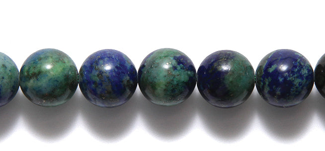 10ST404-AZ: Azurite Malachite Round 10mm