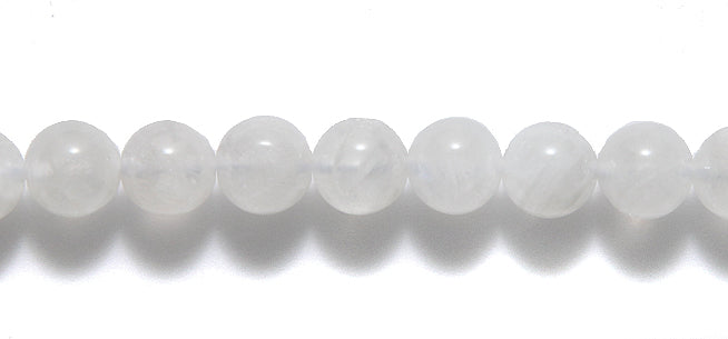 8ST185-2: Rainbow Moonstone Round 8mm