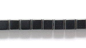 50ST403: Hematite Square 3mm