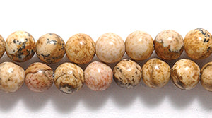 4ST417: Picture Jasper Round 4mm