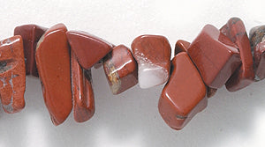 99ST445: Red Jasper Chips 5-8mm 36"R