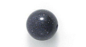 10ST444: Blue Goldstone Round 10mm