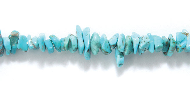 99ST413-12: Turquoise Chips Blue 7-12mm