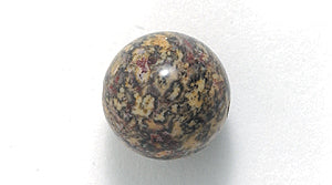 10ST408: Leopard Skin Jasper Round 10mm