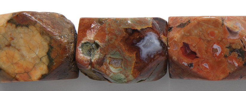 97ST478-F: Rhyolite Angular Nugget 27-30mm 16"R