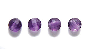 4ST414-CF: Amethyst FC Coin 4mm 15PC