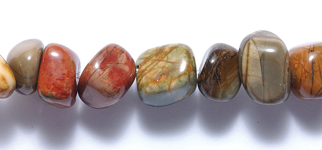 93ST451: Cherry Creek Jasper Nuggets 8-10mm