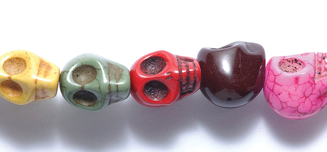 1ST50-MX: Skull Magnesite Mix 10x12mm