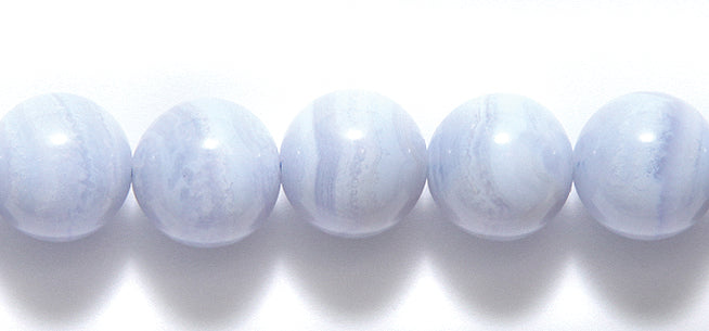 12ST407: Blue Lace Agate Round 12mm