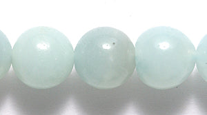 8ST436-BG: Blue-green Amazonite Round 8mm