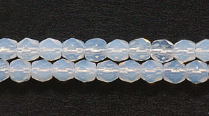 3FC210: CZ FACET RD Opal White 3MM-Also See -l-1200PC