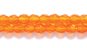 3FC234R: CZ FACET RD Trans Sun Orange 3mm-100PC