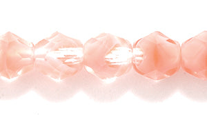 6FC5191: CZ FACET RD 2 Tone Crystal/opaque Pink 6MM-600PC