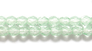 3FC281-P: CZ FACET RD TRANS Pale Peridot 3mm-1200PC